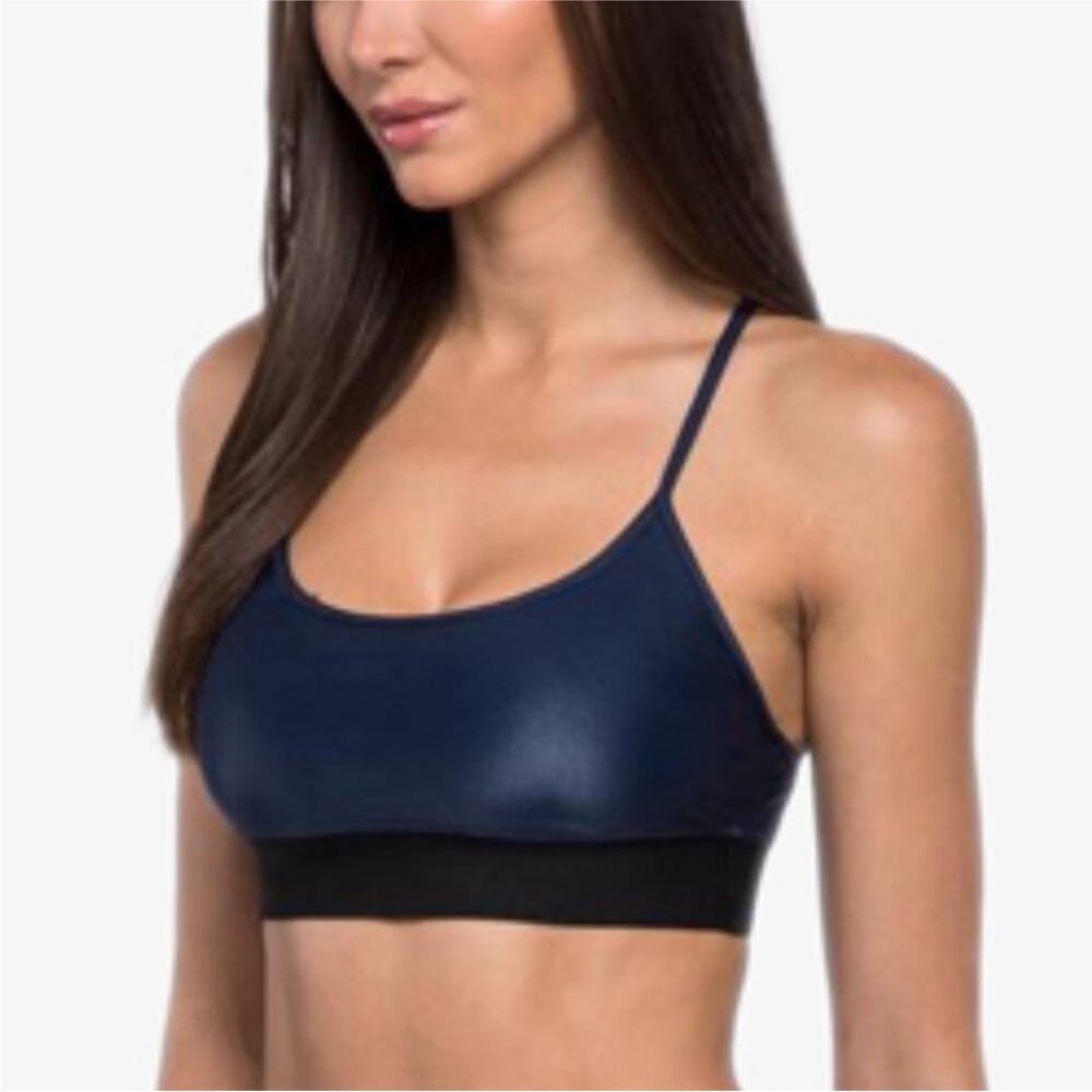 Koral Sweeper Sports Bra in Midnight Blue New With Tags